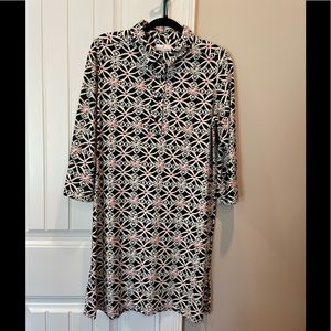 Jude Connolly Dress XL Black and Cream